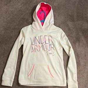 Youth large girls UA hoodie